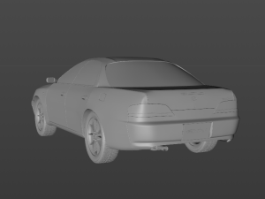 toyota corona exiv 3D Model