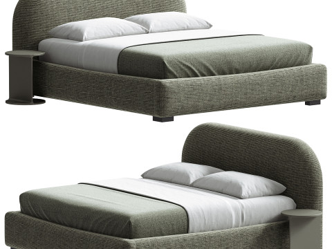 Neve Platform Bed 3D 模型