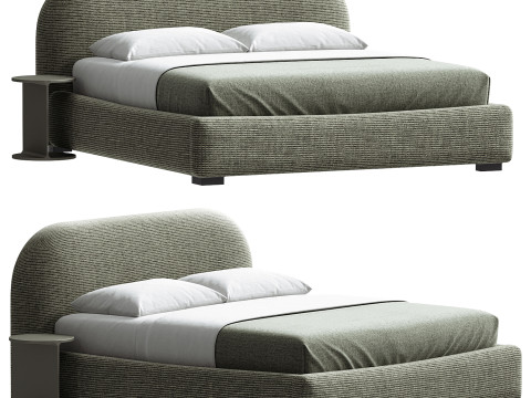 Neve Platform Bed Modelo 3D