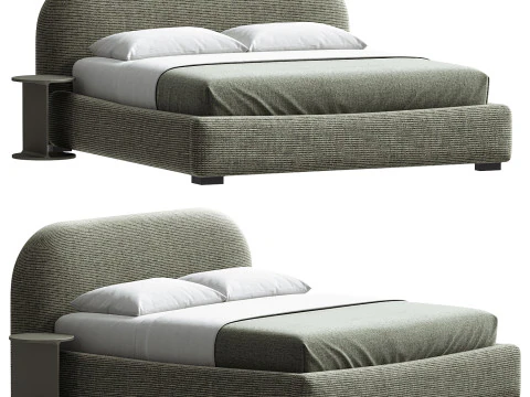 Neve Platform Bed 3D Model