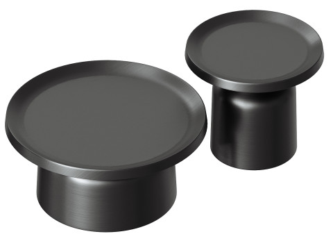 Palatine Steel Coffee and Side table 3Dモデル