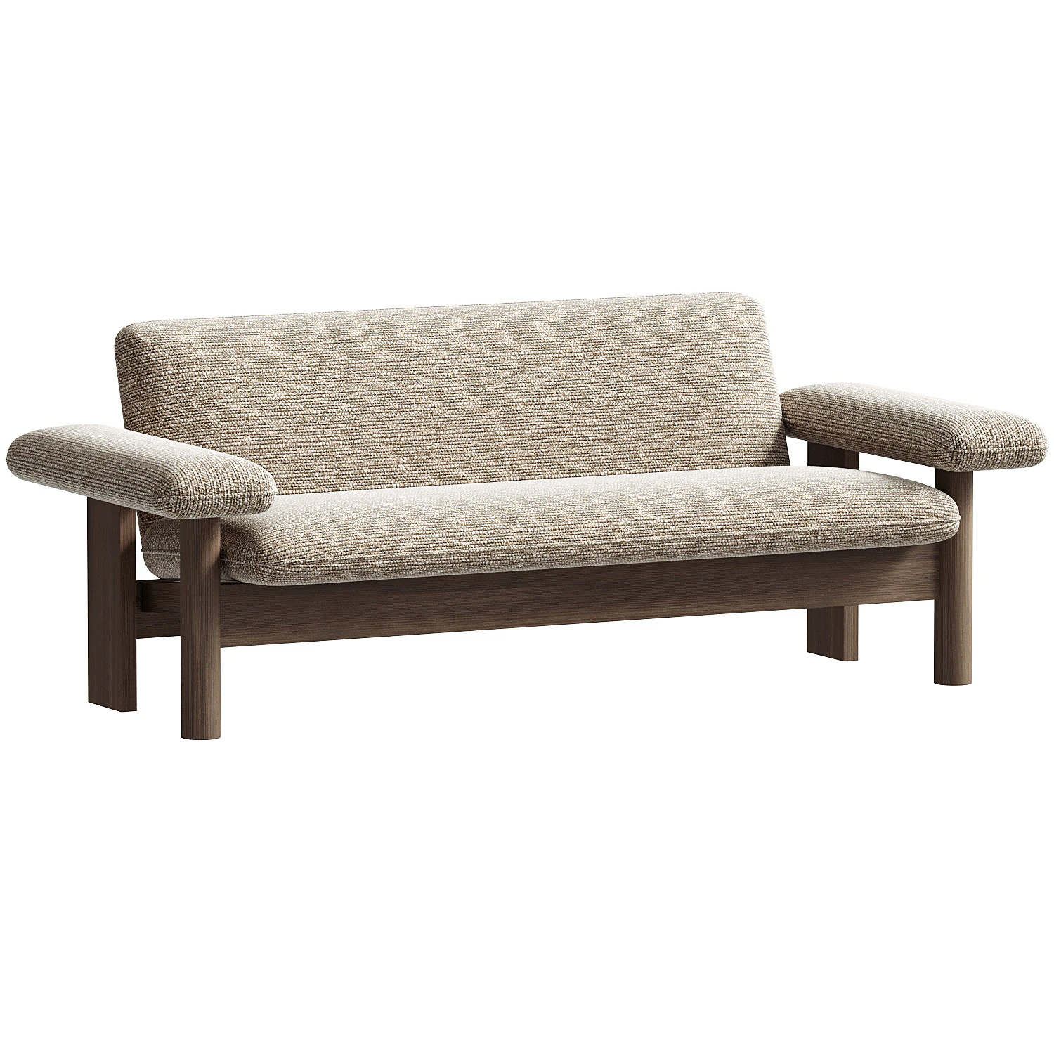 Audo Copenhagen Brasilia sofa 3D Model .c4d .max .obj .3ds .fbx .stl .blend 