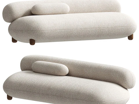 NOOM द्वारा आधुनिक लाउंज फ़्लॉक सोफा 3D मॉडल