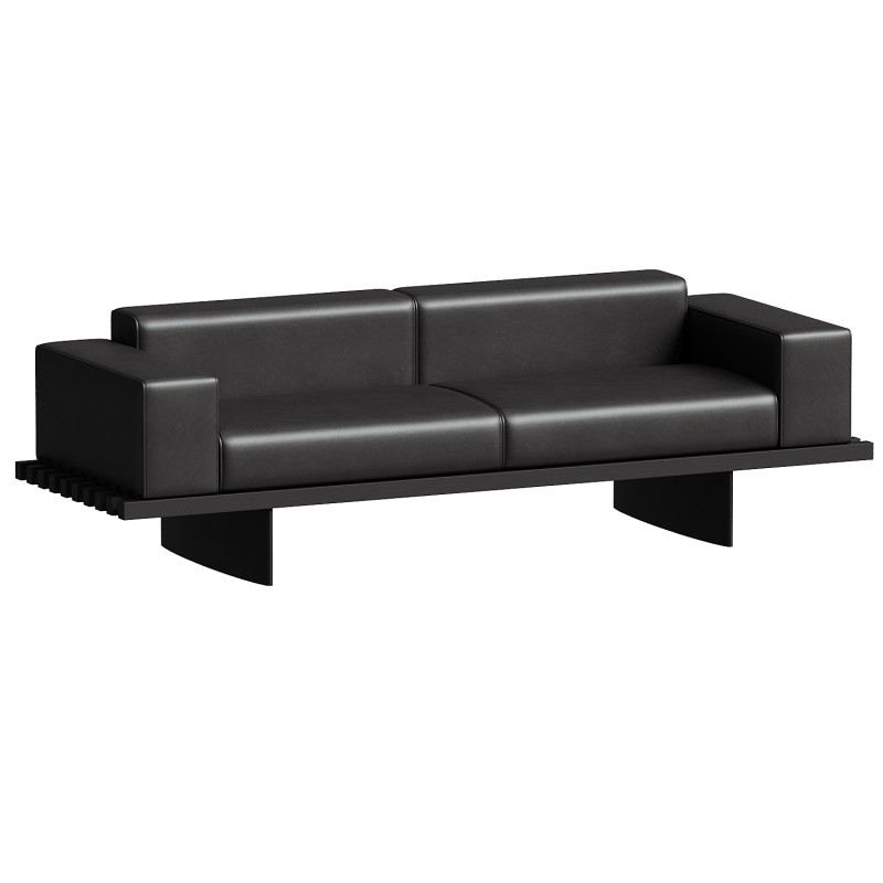 Charlotte Perriand Refolo Sofa For Cassina 3D Model .c4d .max .obj .3ds .fbx .stl .blend 