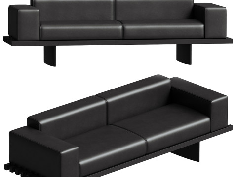 Charlotte Perriand Refolo Sofa For Cassina 3D Model