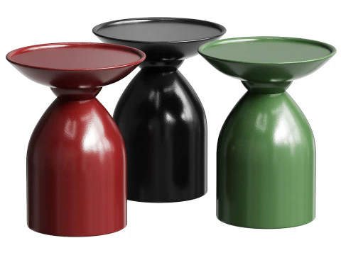 Visby Side Table 3D Model