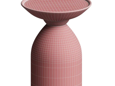 Visby Side Table 3D Model