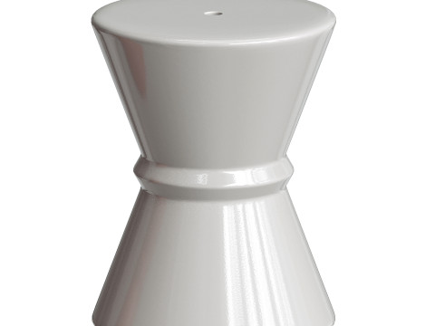 SAFAVIEH Savello Ceramic Decorative Garden Stool 3D 模型