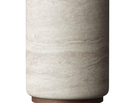 Ippico II ziricote stool by Martin Masse Modello 3D