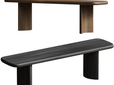 Allmodern Circa Bench 3D Model