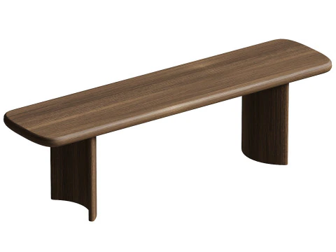 Allmodern Circa Bench 3D Model