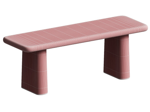 Allmodern Daymon Bench Modelo 3D