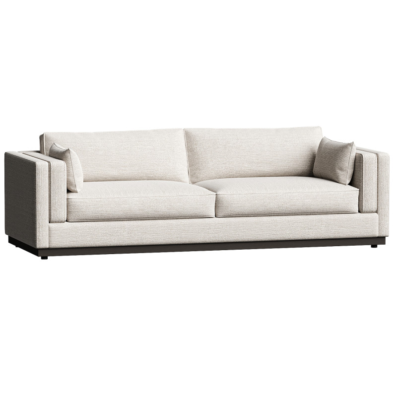 Four Hands Lawrence Sofa 3Dモデル .c4d .max .obj .3ds .fbx .stl .blend 