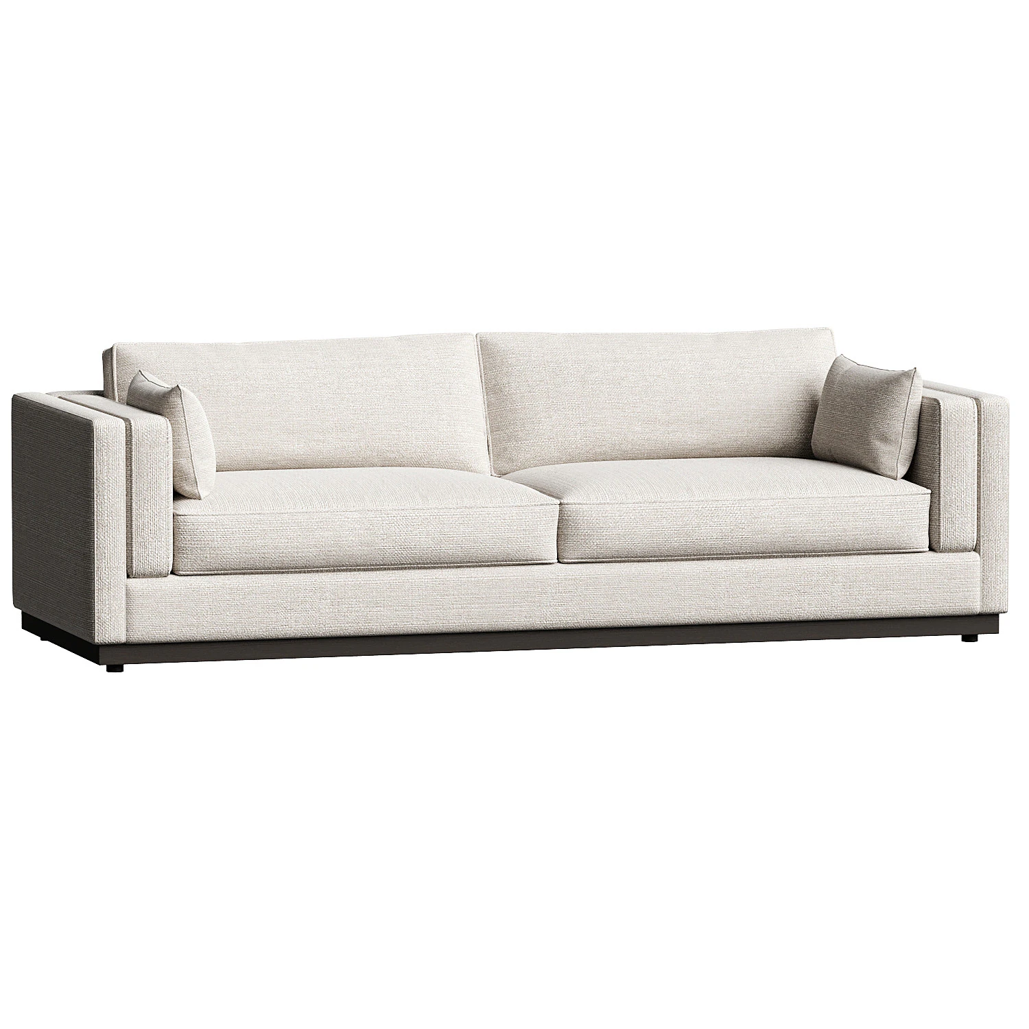 Four Hands Lawrence Sofa 3D Model .c4d .max .obj .3ds .fbx .stl .blend