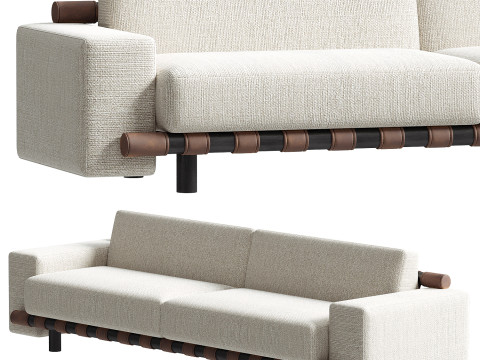 Lando Sofa Fernando Buzzi 3D Model