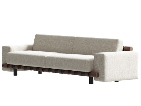 Lando Sofa Fernando Buzzi 3D Model