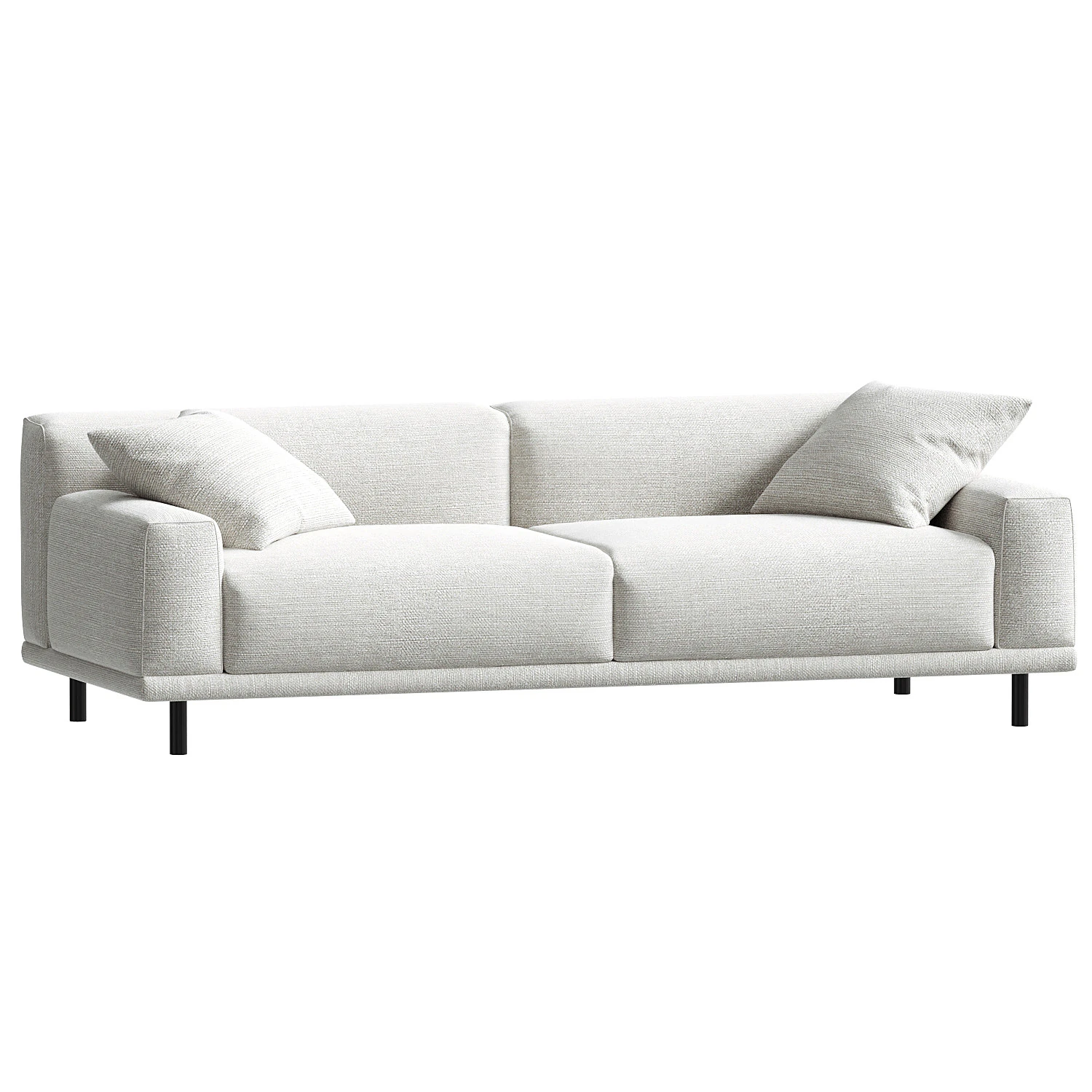 Meridiani Timothy Sofa 3D Model .c4d .max .obj .3ds .fbx .stl .blend 