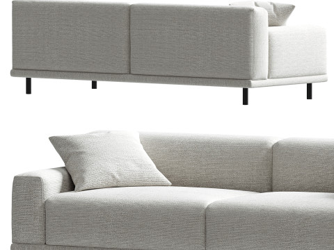 Meridiani Timothy Sofa 3D 모델