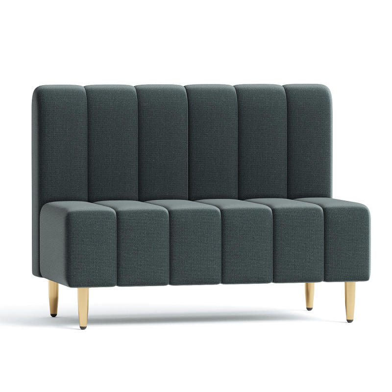 Daniellah Velvet Bench 3D Model .c4d .max .obj .3ds .fbx .stl .blend 