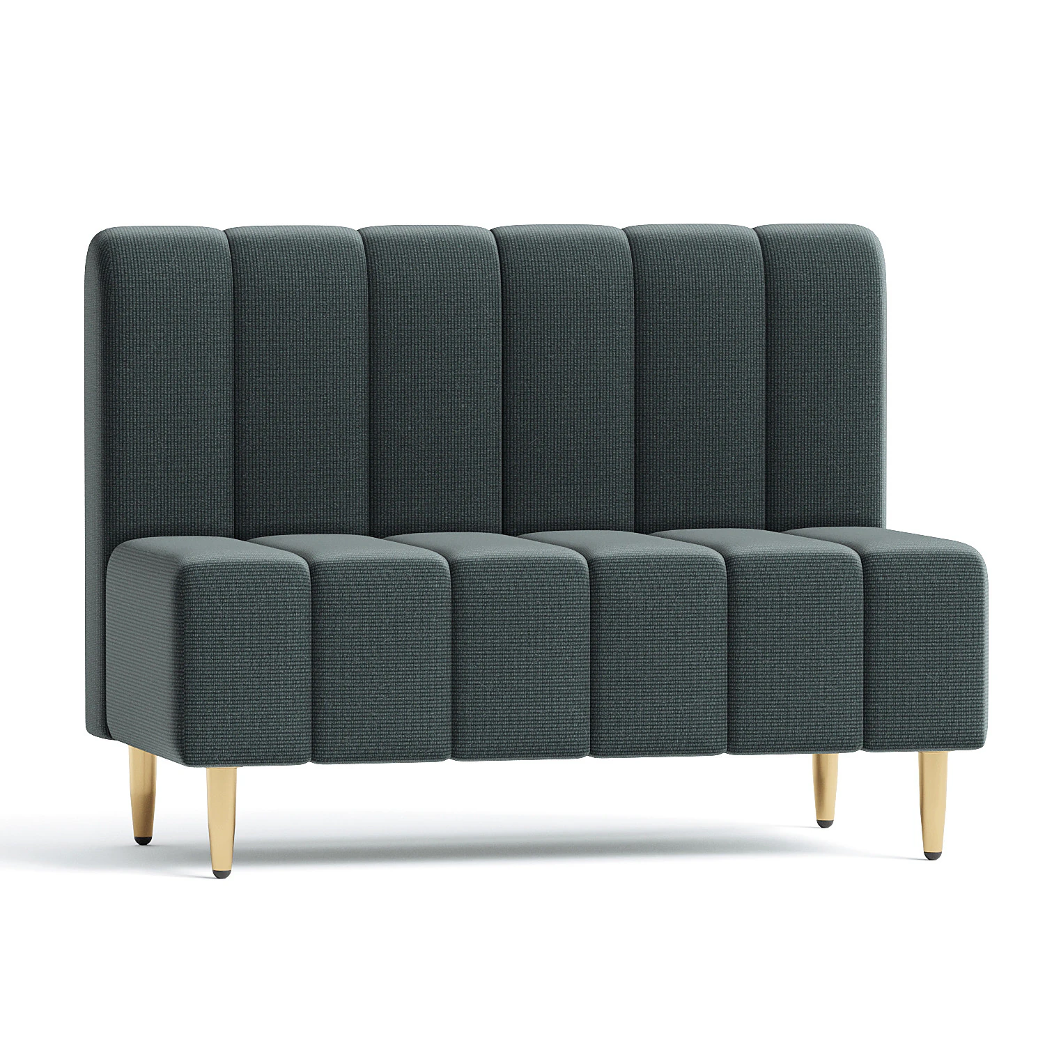 Daniellah Velvet Bench 3D Model .c4d .max .obj .3ds .fbx .stl .blend
