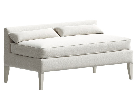 Divine Recline Long Banquette Modello 3D