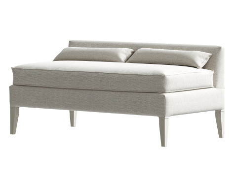 Divine Recline Long Banquette Model 3D