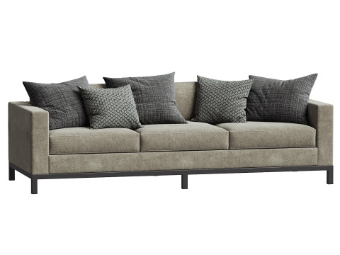Mousson Sofa Liaigre Modello 3D