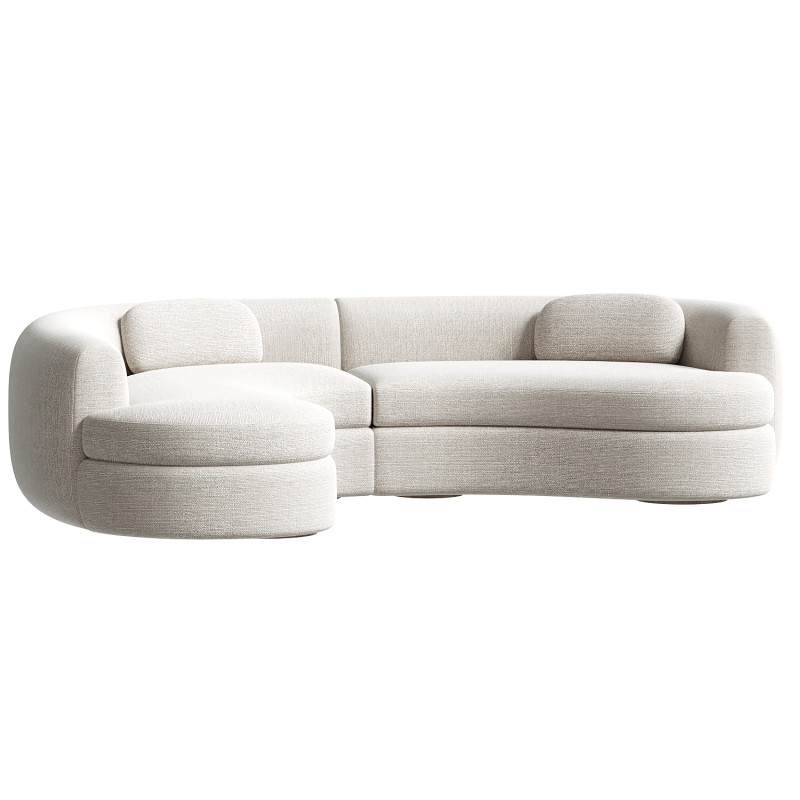 Sennen Sectional by Sedilia Modelo 3D .c4d .max .obj .3ds .fbx .stl .blend