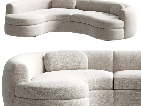 Sennen Sectional by Sedilia Modelo 3D