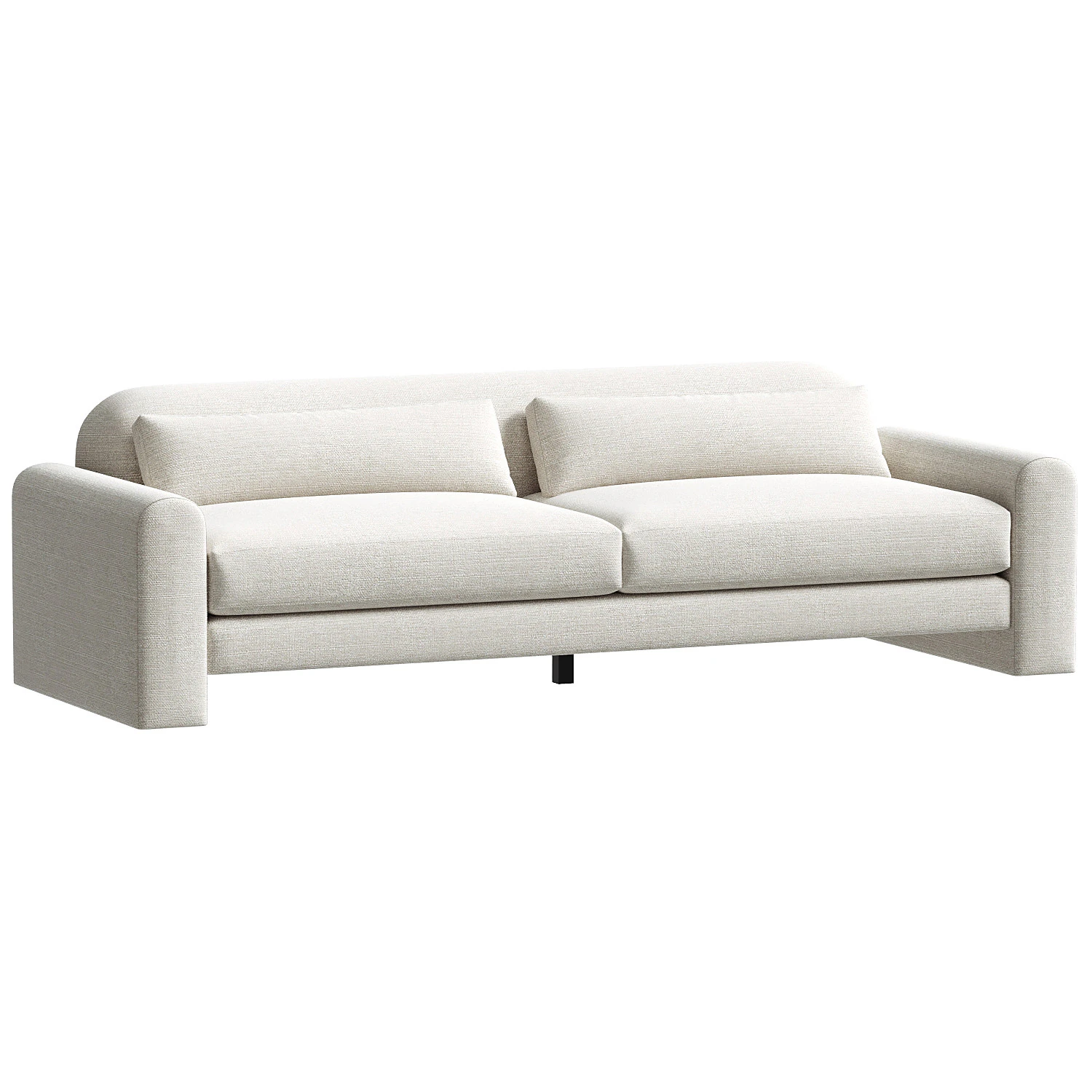 Arhaus Sloane Sofa 3D Model .c4d .max .obj .3ds .fbx .stl .blend 