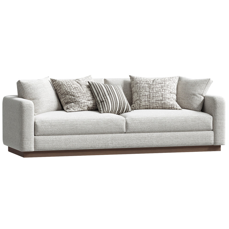 Arhaus Camila Sofa 3D मॉडल .c4d .max .obj .3ds .fbx .stl .blend