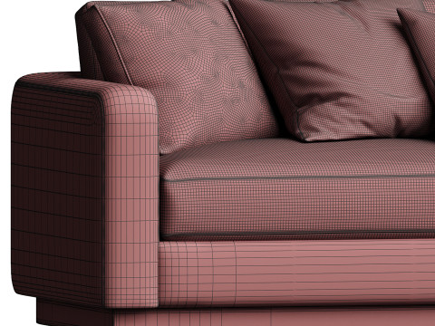 Arhaus Camila Sofa 3D मॉडल