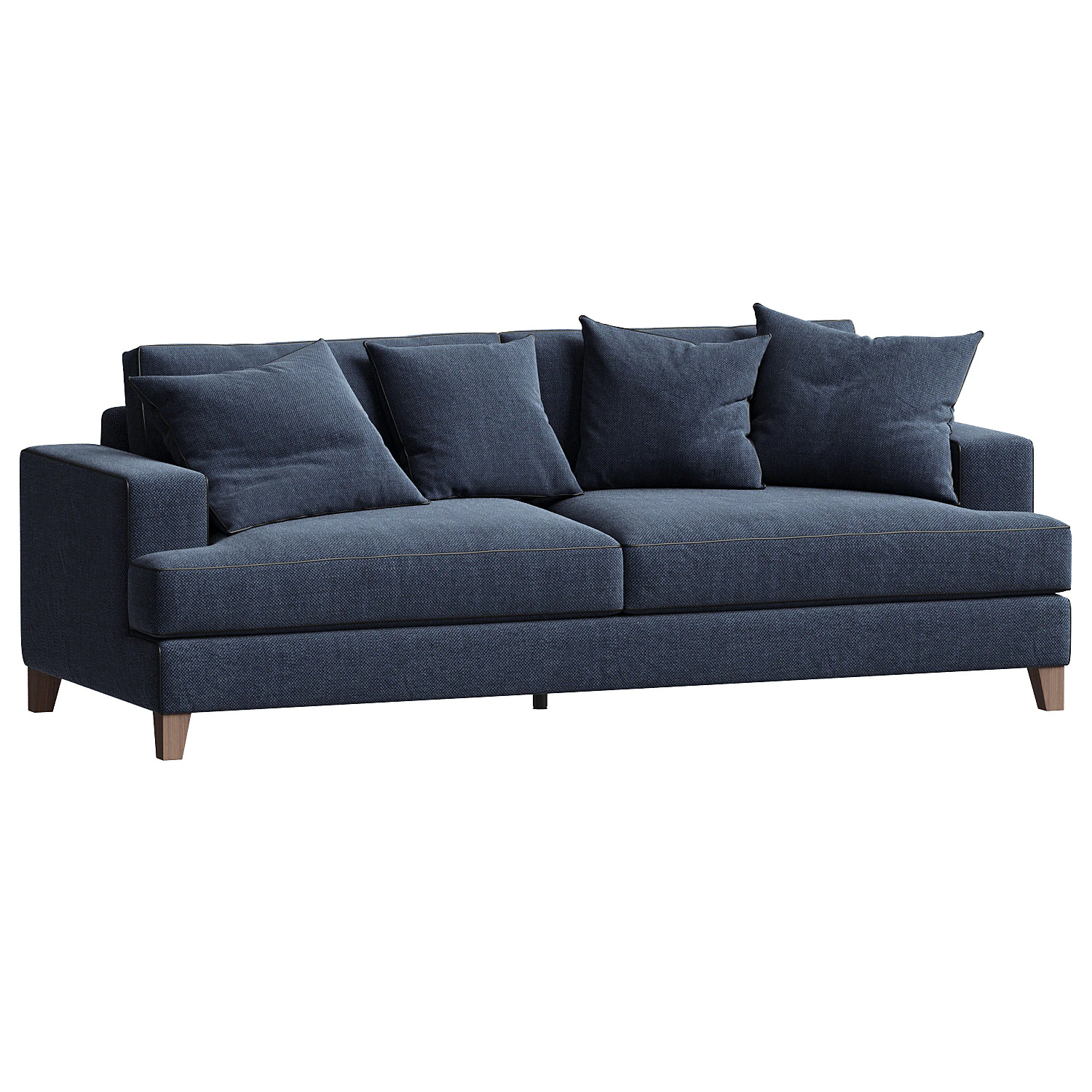 Arhaus Montero Sofa 3D Model .c4d .max .obj .3ds .fbx .stl .blend 