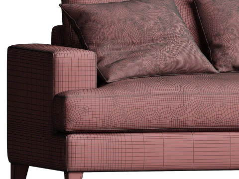 Arhaus Montero Sofa 3D Model