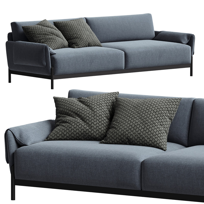 Leolux Enna Sofa 3D मॉडल .c4d .max .obj .3ds .fbx .stl .blend