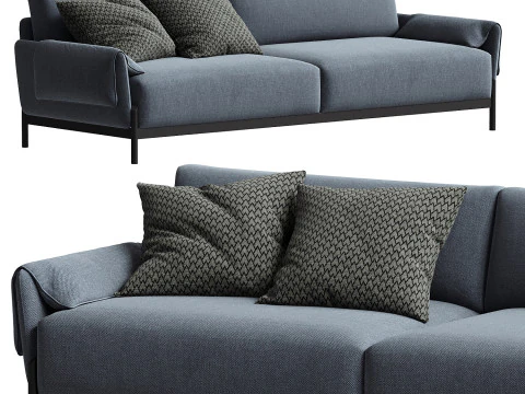 Canapé Leolux Enna Modèle 3D