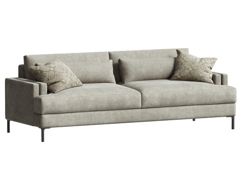 Sumner Sofa by Arhaus Modello 3D