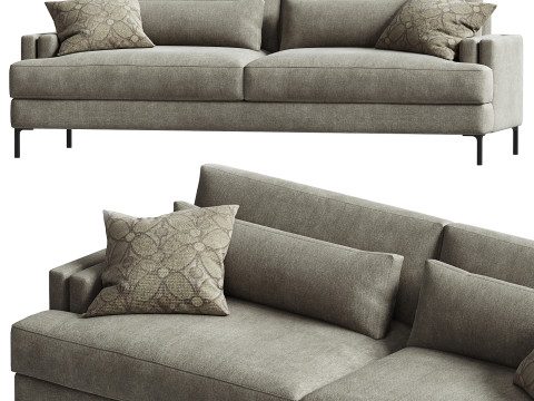 Sumner Sofa by Arhaus 3D Model