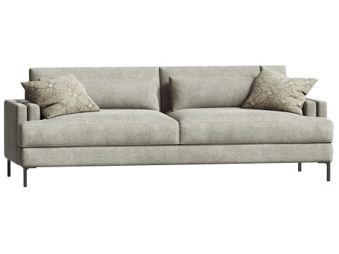 Sumner Sofa by Arhaus 3D Model