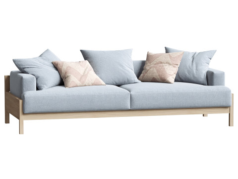 Karimoku Case A S01 Sofa Modello 3D