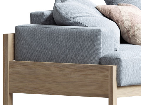 Karimoku Case A S01 Sofa Modelo 3D