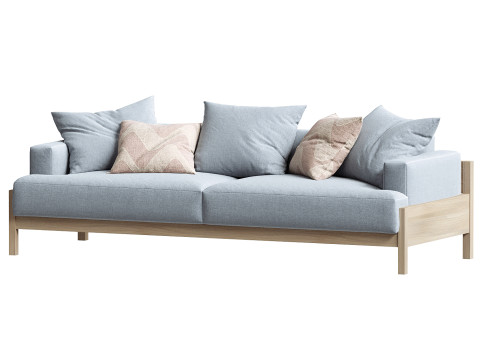 Karimoku Case A S01 Sofa Modelo 3D