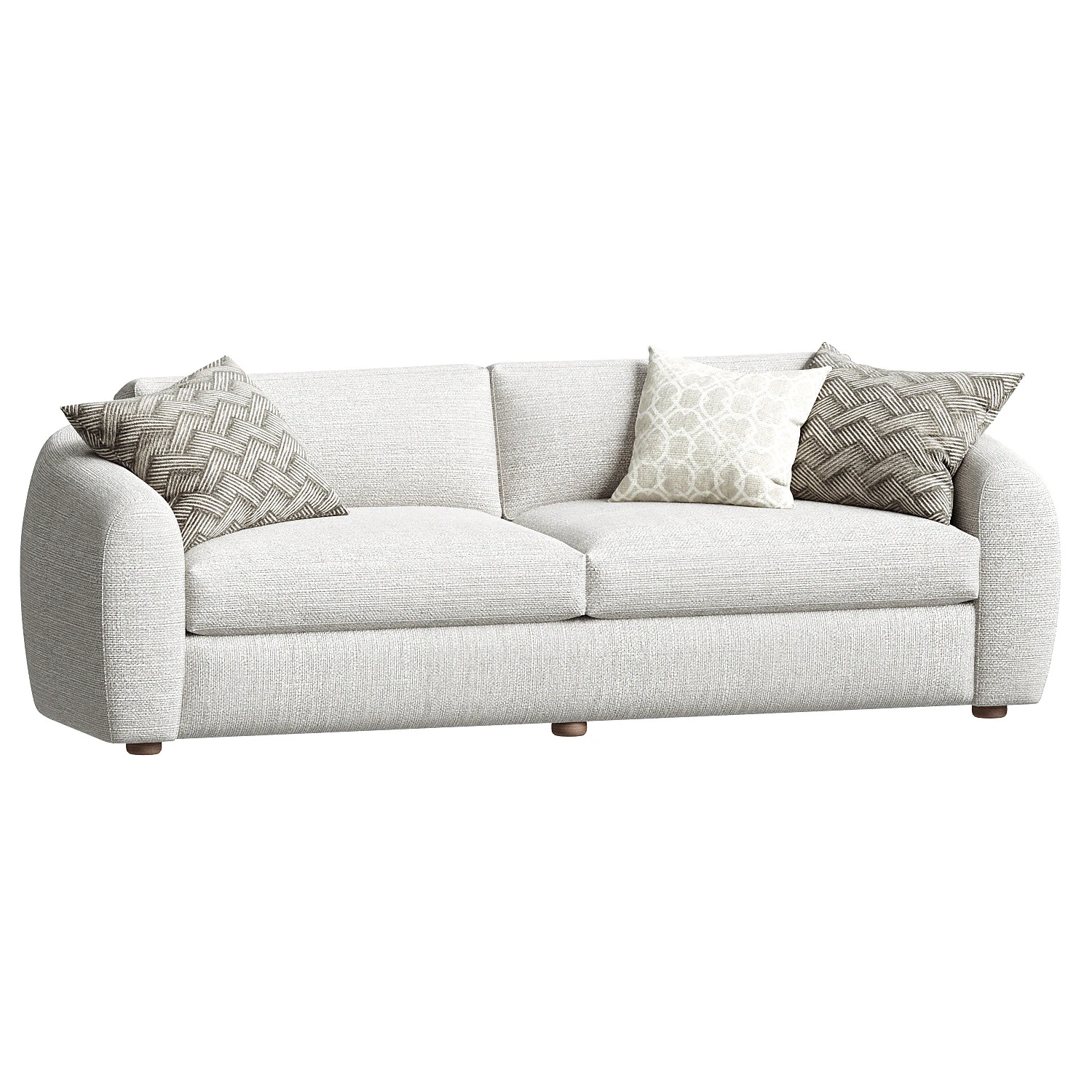 Oslo Sofa Arhaus 3D Model .c4d .max .obj .3ds .fbx .stl .blend 