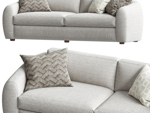 Oslo Sofa Arhaus 3D Modell