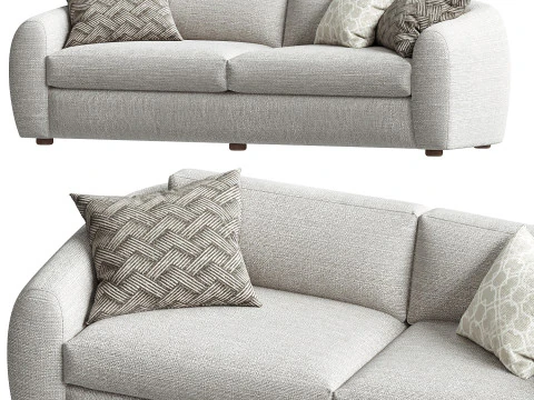 Oslo Sofa Arhaus 3D Model