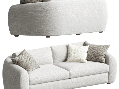 Oslo Sofa Arhaus 3D Model