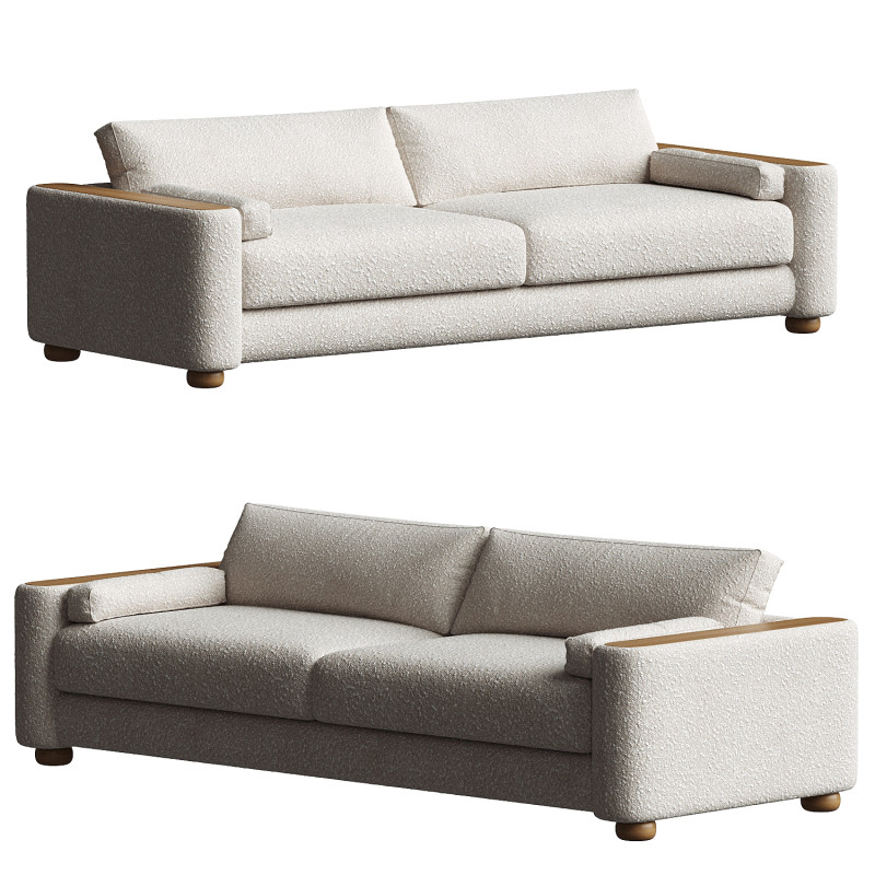 BUNN Studio Platou Sofa 3D 模型 .c4d .max .obj .3ds .fbx .stl .blend