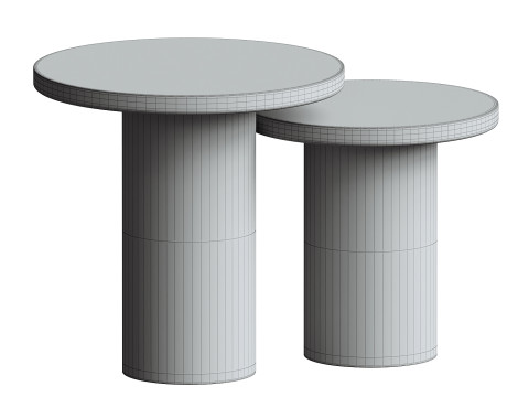 Fenith Accent Tables 3D 模型