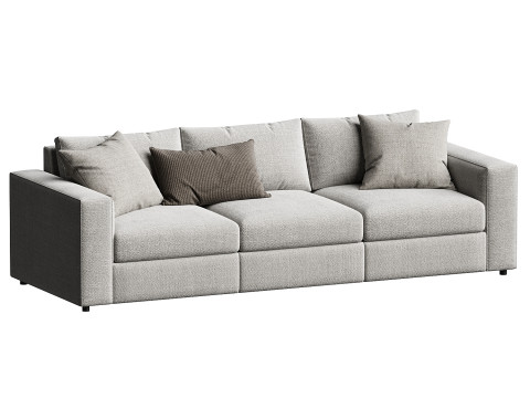 Bellevue Wide Sofa LAUREL CANYON Collection by Lexington Modello 3D