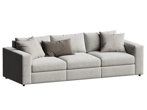 Bellevue Wide Sofa LAUREL CANYON Kollektion von Lexington 3D Modell